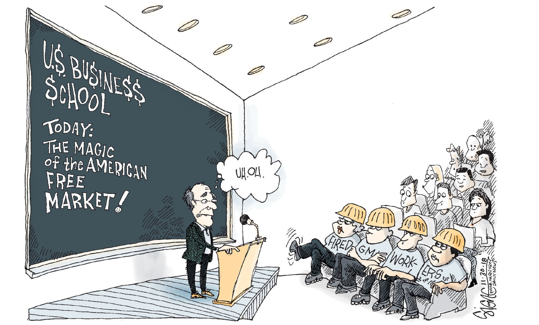 Signe Wilkinson / Philadelphia Daily News